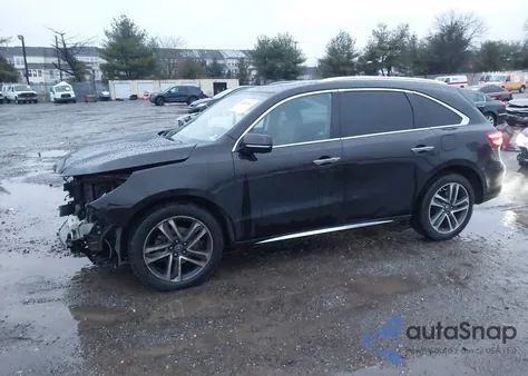 2017 Acura Mdx Advance Package из США, поврежденный, VIN 5FRYD4H88HB022011